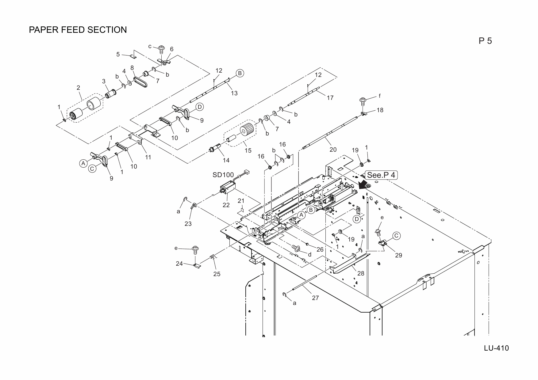 Konica-Minolta Options LU-410 A4F1 Parts Manual-6
